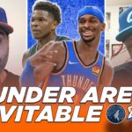 Thunder-Wolves Reaction: SGA & OKC will ALWAYS find a way to win | The Dime With Josh and Kwab