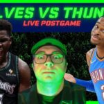 LIVE POSTGAME | Minnesota Timberwolves at OKC Thunder | 3/15/26