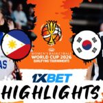 Philippines 🇵🇭 v Korea 🇰🇷 | Highlights | #FIBAWWC 2026 Qualifying Tournament