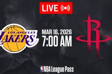NBA LIVE! Los Angeles Lakers vs Houston Rockets | March 26, 2026 | NBA Today NBA 2K26 Gameplay