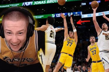 LUKA DONCIC IS THE MVP!!! Reacting to Lakers vs Nuggets!