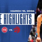 Detroit Pistons vs. Toronto Raptors | GAME HIGHLIGHTS | 3.15.2026