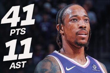 DeMar DeRozan Makes NBA History with 41 PTS & 11 AST at 36 | March 15, 2026