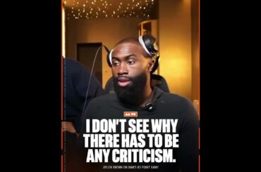 JAYLEN BROWN: "WIZARDS SUCK BASICALLY!" 👀 #nba #shorts