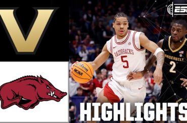 Vanderbilt Commodores vs. Arkansas Razorbacks | SEC Tournament Final | ESPN College Basketball