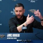 James Borrego recaps team win, Dejounte Murray | Pelicans-Raptors Postgame Interview 3/11/26