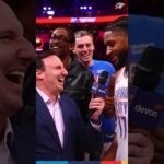 Honed in on the hustle 💪 | Zai and Nick Gallo hit the mic after the win 🎙️ #okcthunder