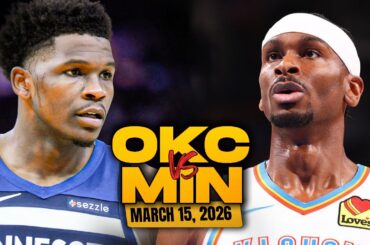 Oklahoma City Thunder vs Minnesota Timberwolves Full Game Highlights | Mar 15, 2026 | FreeDawkins