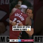 Bam gets a standing ovation from Miami 🙌