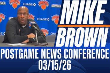 Mike Brown on Knicks' comeback win vs. banged-up Warriors