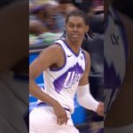 Cody Williams had himself a night! He dropped a career-high 34 points on the Kings 👏💜 #NBA