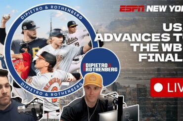Team USA advances to WBC Final, Knicks win + brackets are revealed | DiPietro & Rothenberg | 3/16/26
