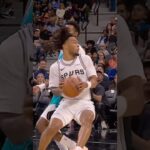 OH MY STEPH 😱🌀 #nba #spurs #stephoncastle 📺 FanDuelSNSW, Prime