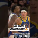Gui Santos jogando muito pelos Warriors! #shorts #nba