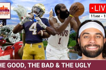 Cavaliers get boo'd in loss to Mavs, Max Strus looks great in return, & Browns' NFL Draft questions