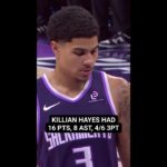 Killian Hayes Dropped 16 PTS & 8 AST On 4/6 3PT For Sacramento!