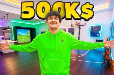 I Built The "NEW" Most Viral Basketball Gym On The Internet! (Full Tour)