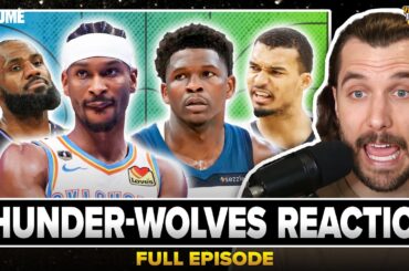 SGA & Thunder HANDLE spiraling Wolves + LeBron & Lakers hot streak, Spurs questions | NBA Reaction