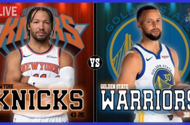 New York Knicks VS Golden State Warriors LIVE Play-By-Play | Pre and Post Game Coverage!