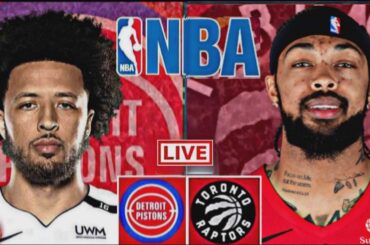 NBA LIVE: DETROIT PISTONS vs TORONTO RAPTORS (LIVESCORE)
