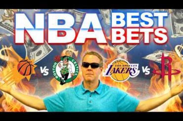 BEST Monday NBA Bets! Suns vs Celtics | Lakers vs Rockets | NBA Predictions Today