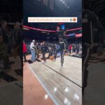 Pure class from these two 👏👏 #nba #hawks #basketball #soccer #juggling #mogueye