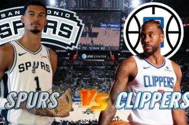 San Antonio Spurs vs LA Clippers Live Play by Play & Scoreboard