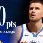 Kristaps Porzingis First 30 Point Game with Golden State Warriors