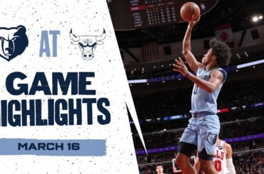 Memphis Grizzlies Highlights vs  Chicago Bulls (3/16/26)