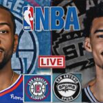 NBA LIVE: LOS ANGELES CLIPPERS vs SAN ANTONIO SPURS (LIVESCORE)