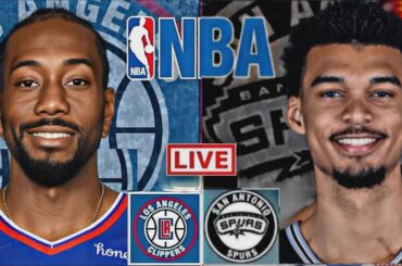 NBA LIVE: LOS ANGELES CLIPPERS vs SAN ANTONIO SPURS (LIVESCORE)