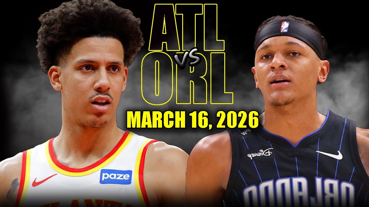 Atlanta Hawks vs Orlando Magic Full Game Highlights – March 16, 2026 | NBA Season
