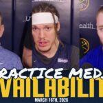 Denver Nuggets Practice Media Prior To 76ers | 3/16/26 🎙