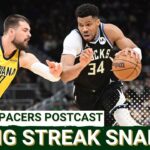 BUCKS POSTCAST: Bucks FINALLY Bounce Back | Giannis, Portis Lead Win Over Pacers