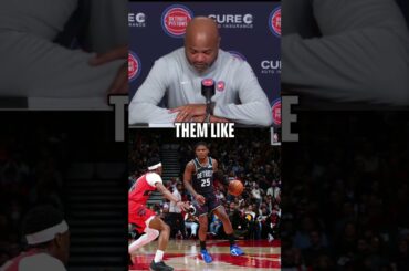 JB Bickerstaff Loves The Way Marcus Sasser Stays Ready #detroitpistons #detroitbasketball