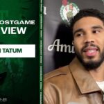 Jayson Tatum on Keys to Partnership with Jaylen Brown | Celtics vs Suns Postgame