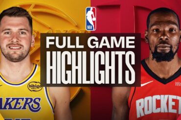 Game Recap: Lakers 100, Rockets 92