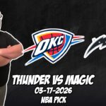 Oklahoma City Thunder vs Orlando Magic 3/17/26 NBA Free Picks & Prediction | NBA Betting Tips