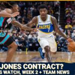 What Kam Jones contract situation means for Indiana Pacers future seasons + standings watch & news