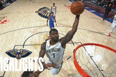 Zion Williamson Highlights vs. Mavericks 3/16/2026