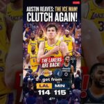 AR-15 IS CLUTCH! 🥶 Austin Reaves Gamewinner vs Timberwolves! 🔥#nba #nbashorts #basketball#sports#usa