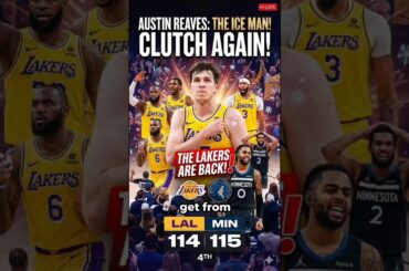 AR-15 IS CLUTCH! 🥶 Austin Reaves Gamewinner vs Timberwolves! 🔥#nba #nbashorts #basketball#sports#usa