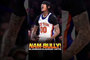 JORDAN CLARKSON 🇵🇭 STRIKES AGAIN‼️⚡NAM-BULLY💪‼️ #shortsbasketball #jordanclarkson #newyorkknicks