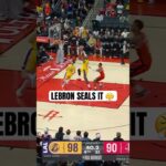 LeBron dagger dunk 😤