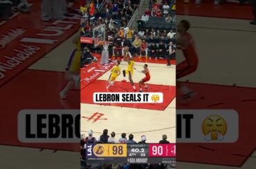 LeBron dagger dunk 😤