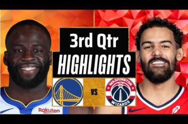 Golden State Warriors vs Wizards Full Game Highlights 3rd Qtr | Mar 16 | 2026 NBA Highlights