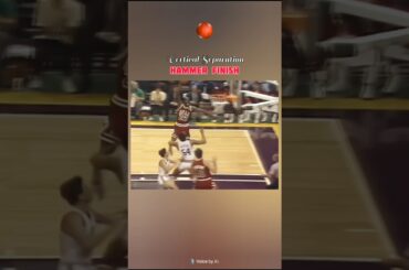 Vertical Separation To Hammer Finish | Michael Jordan vs Utah Jazz