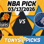Phoenix Suns vs Minnesota Timberwolves Pick 3/17/26 NBA Pick Prediction