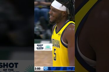 WITH THE LEFT 🤯 Jarace Walker Hits RIDCULOUS Three to Beat the Buzzer