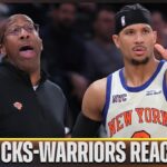 Reaction to Knicks close win over Warriors | SportsNite